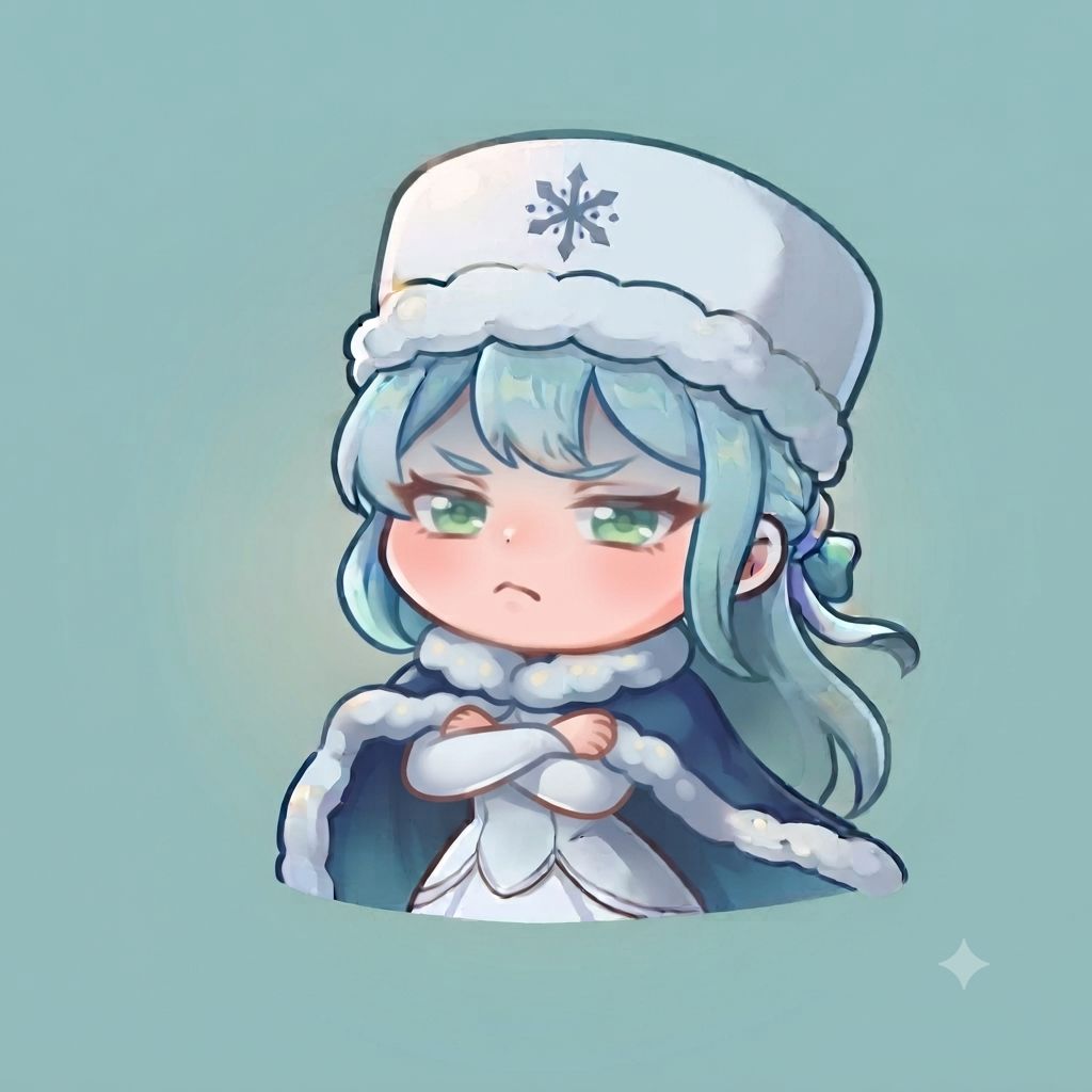 雪女表情包 8
