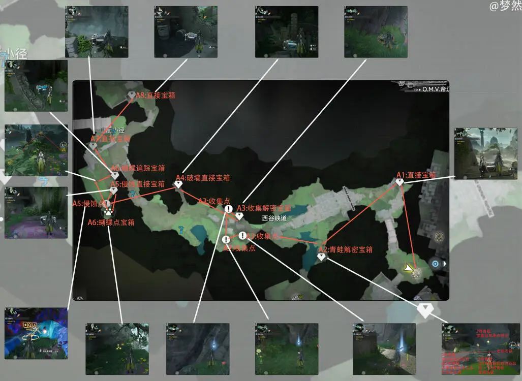 藏剑谷左下宝箱收集,1-9 3