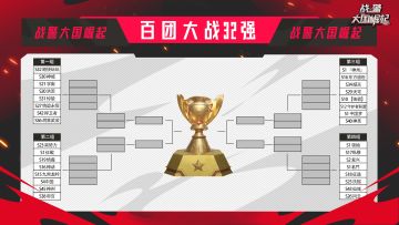第二届百团大战32强联盟名单一览|32进16晋级赛即将开战