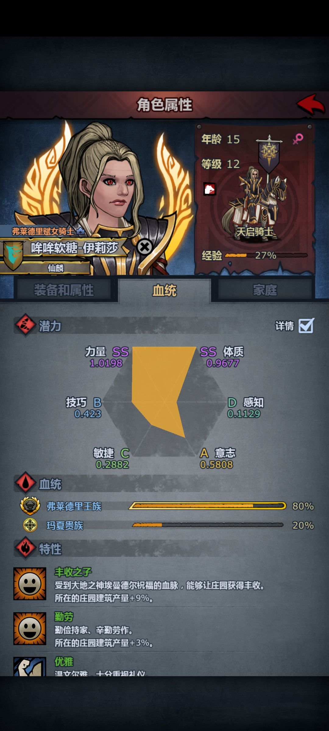没随到神子发型 2
