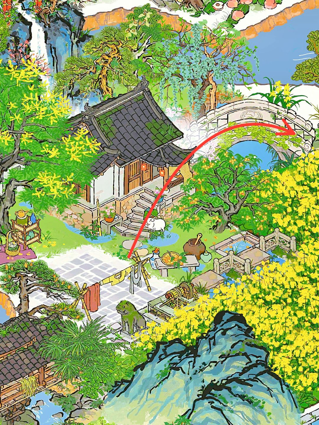 冷泉廊桥简直是改造|分割地形的神!! 2