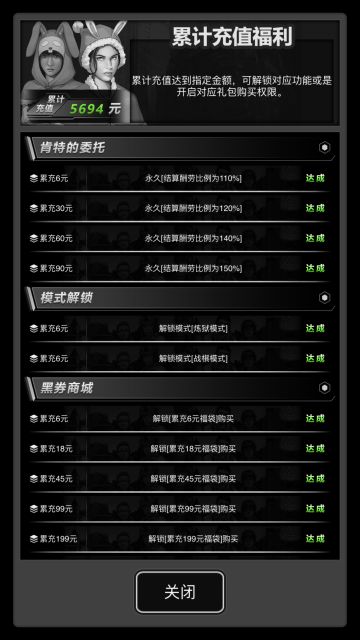 活下去信用点消耗方案