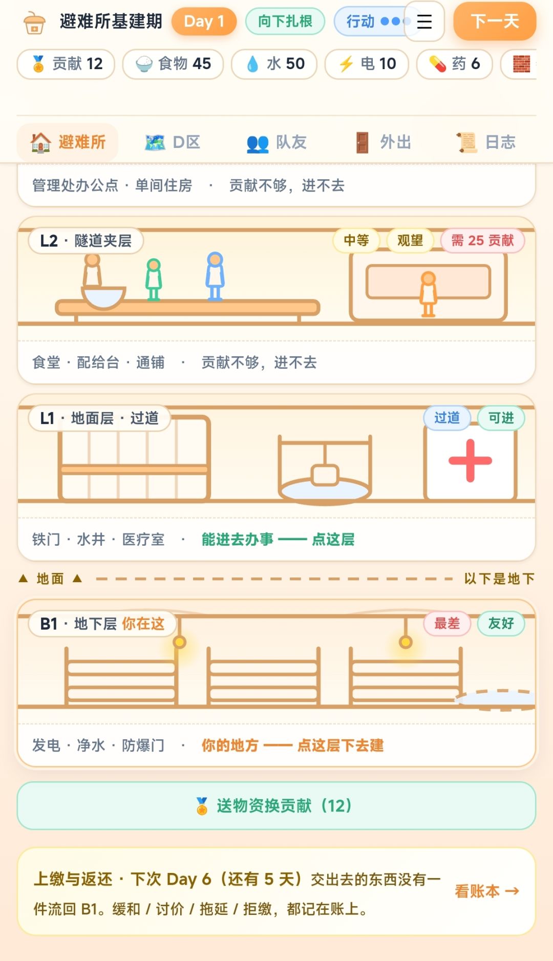 【避难所基建期】玩法讨论贴 3