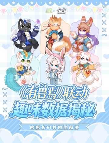 《有兽焉》联动即将结束 | 趣味数据大揭秘