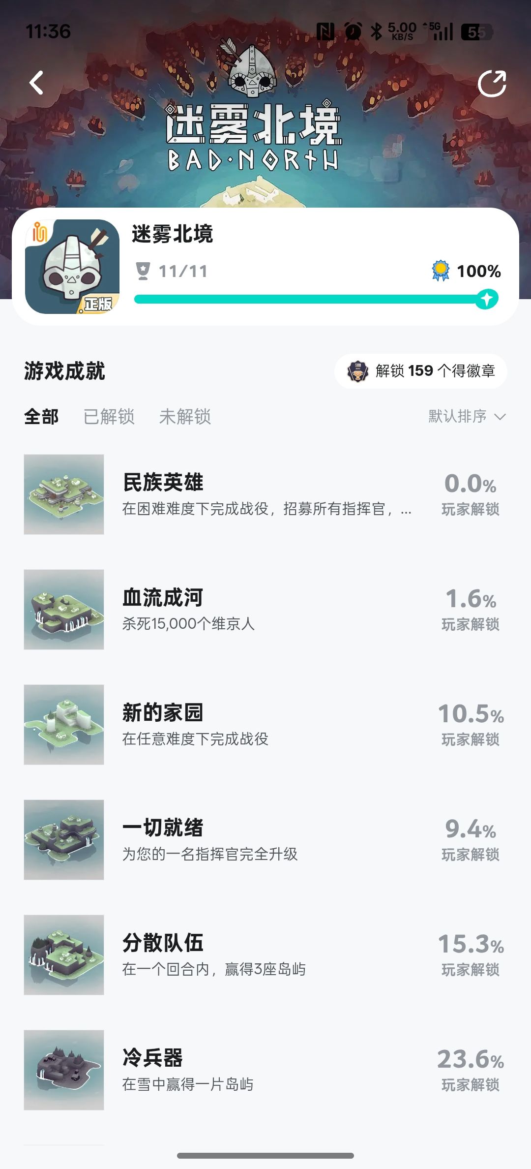 全成就达成 1