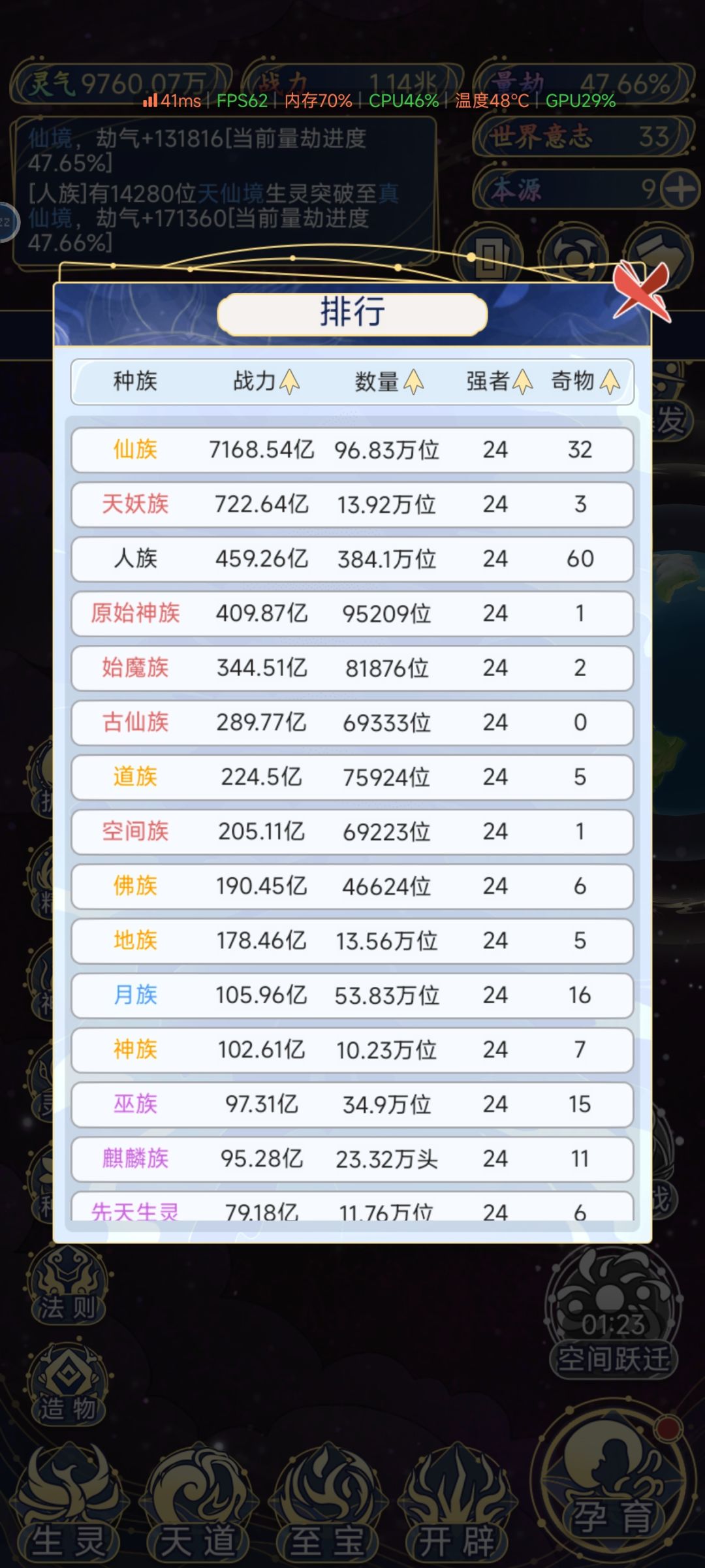 红色只有五个种族吗 2