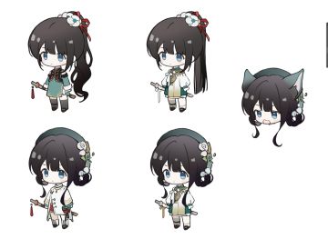 《犹格索托斯的庭院：炼金旅社》可爱的斩灵师妹妹的一些Q版设定，大家感兴趣的话后续可以多更新相关的资讯#Steam游戏#游戏安利#犹格索托斯的庭院