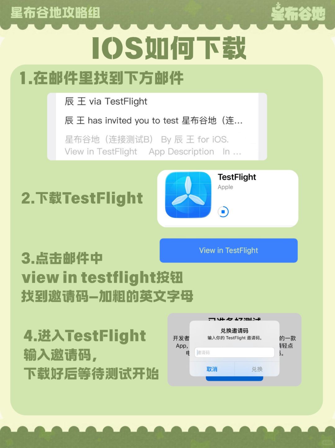 【连接测试】下载信息&注意事项 4