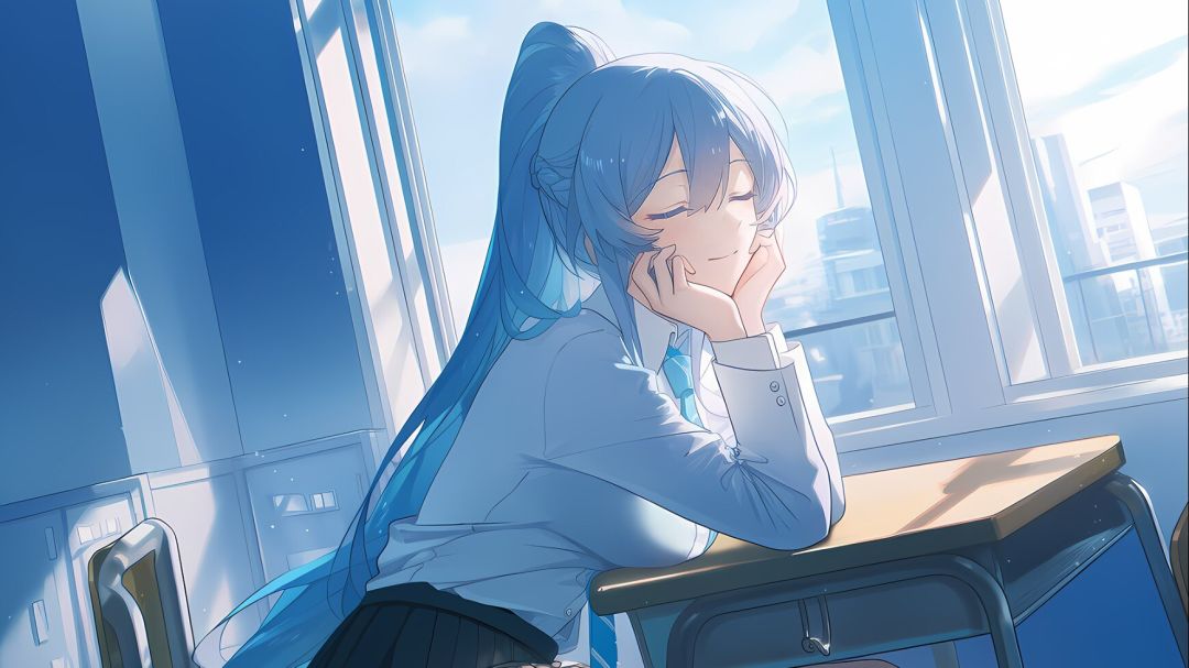 免费国产Galgame《青鸟》开学啦 5