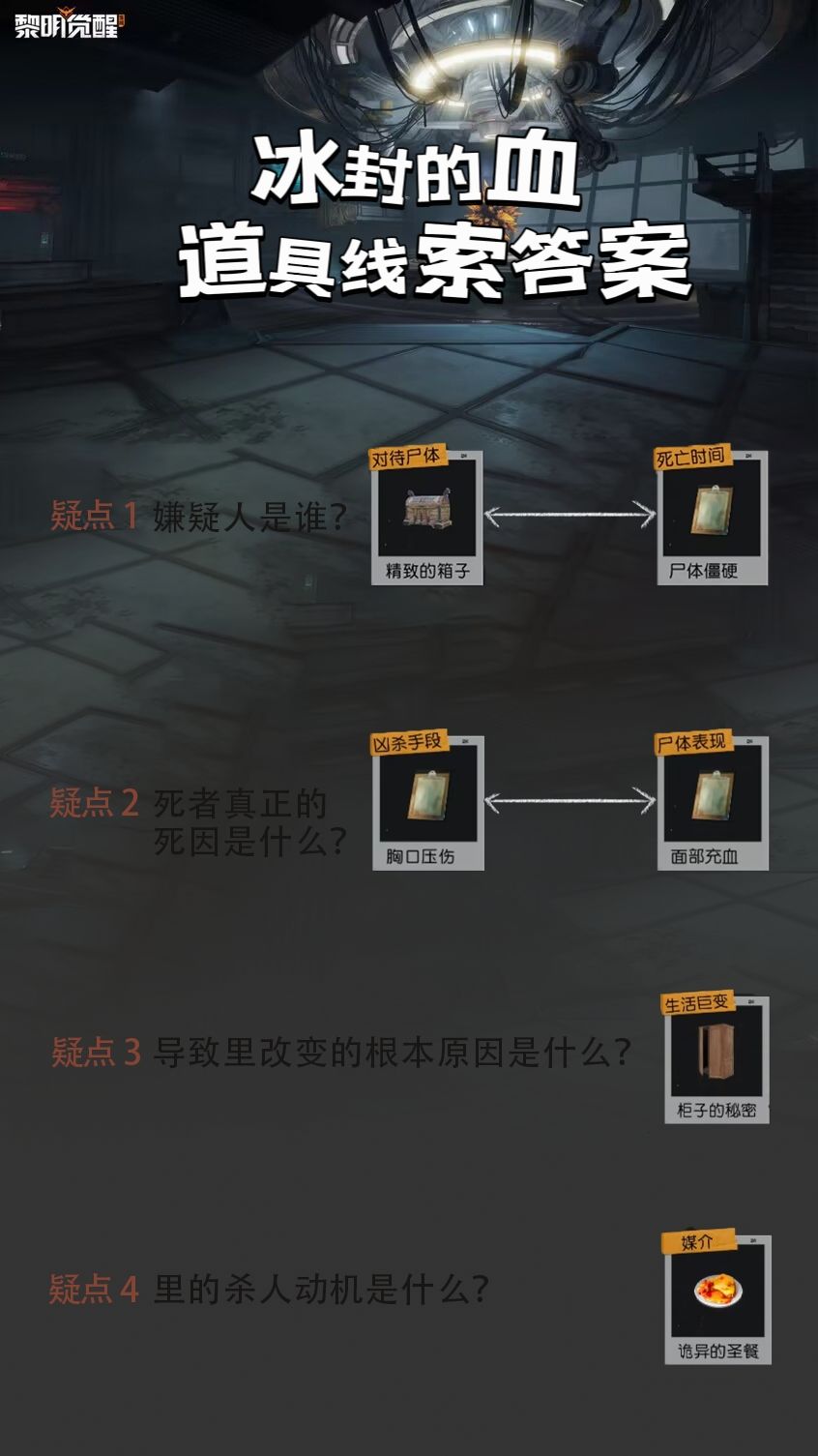 【空天之剑】三大案件线索&现场还原攻略 2