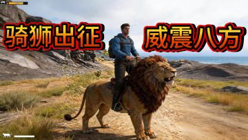 还在遛狗？我遛狮子！百分百回头率，守家骑行打架一条龙，超威风