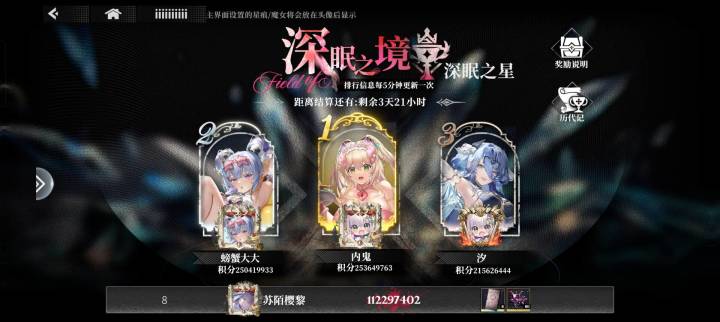 你们前5的全是怪物吧截图