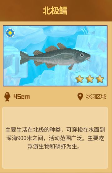 【图鉴】冰河+热泉鱼类图鉴（冰河地区）
