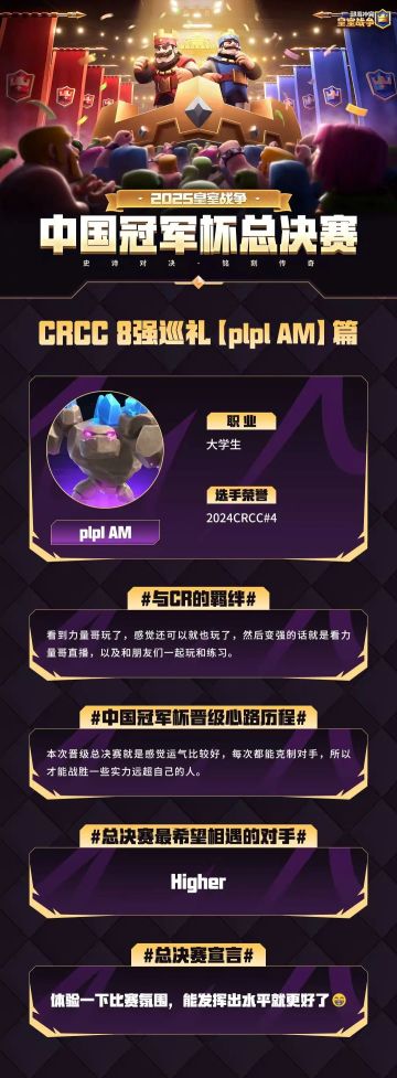CRCC中国冠军杯总决赛8强巡礼——plpl AM！