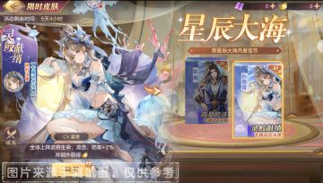 活动预告丨23年七夕限定系列皮肤“星辰大海”即将返场！