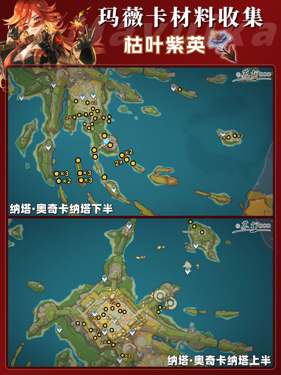 【V5.3攻略】原神「玛薇卡」一图流培养❗ 2