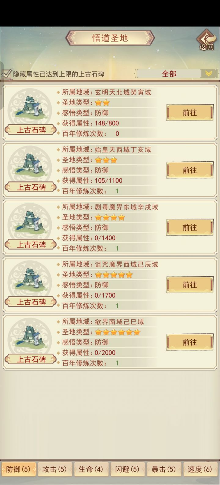 这个悟道圣地啥时候点性价比高一点截图