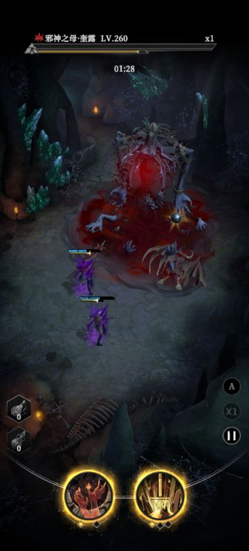 地下世界漆黑之心邪神之母永夜女王奎露阵容