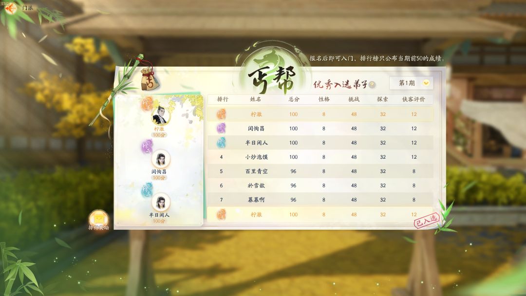 丐帮第一 1