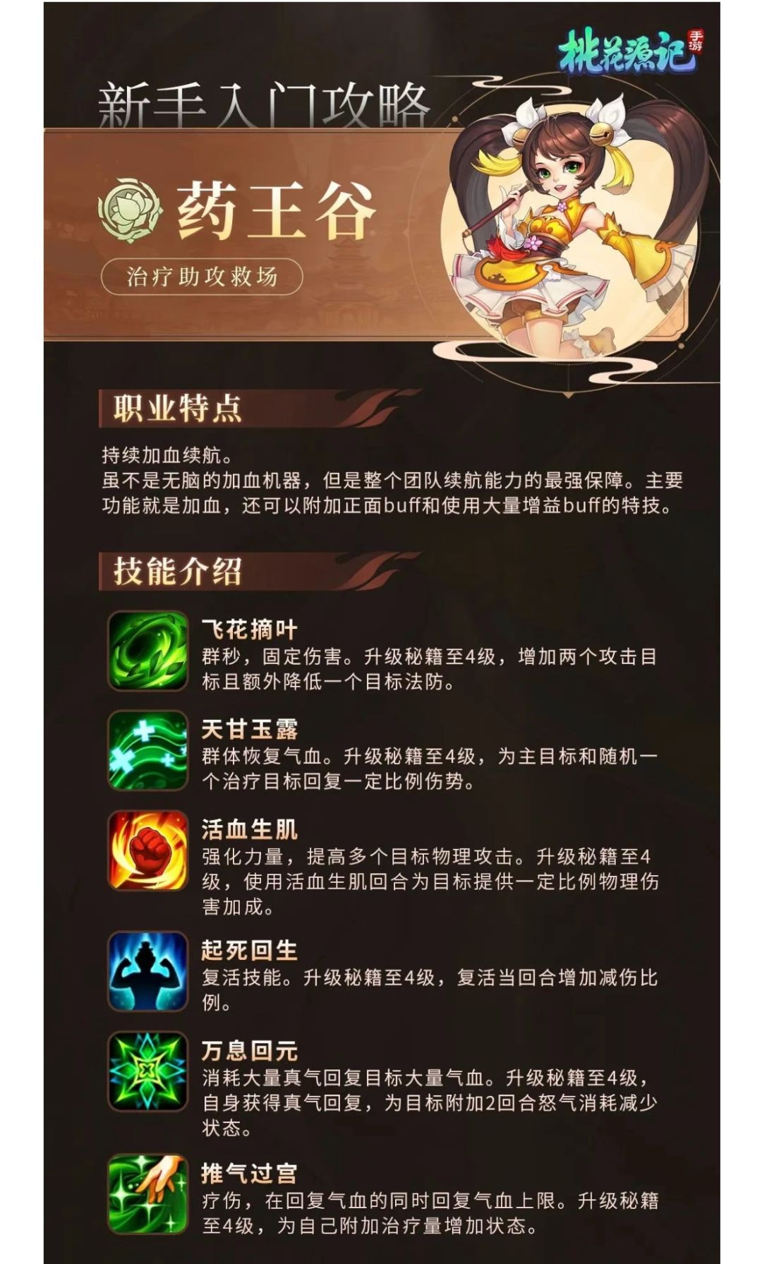 新手门派大全（药王谷）截图