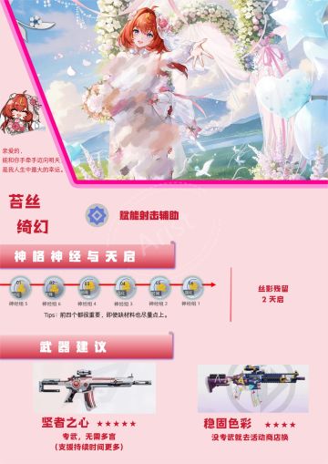 【苔丝-绮幻】一图流攻略来啦