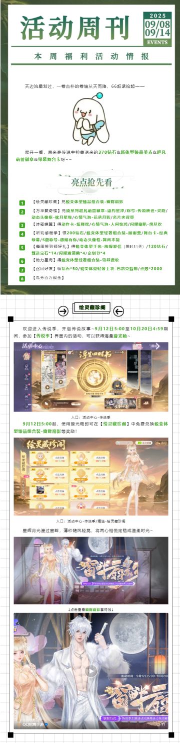 ⏰绝对不能错过！370钻石&新体型臻品&绿幕舞台卡喜从天降~~速领！