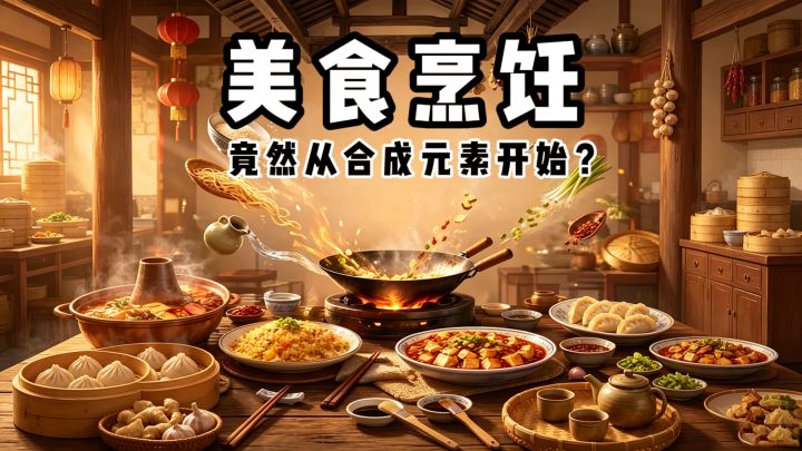美食烹饪竟然要从合成元素开始❓截图