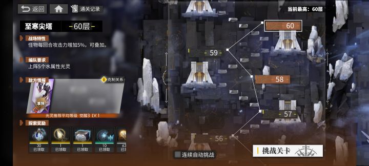 白夜极光国服水塔通关截图