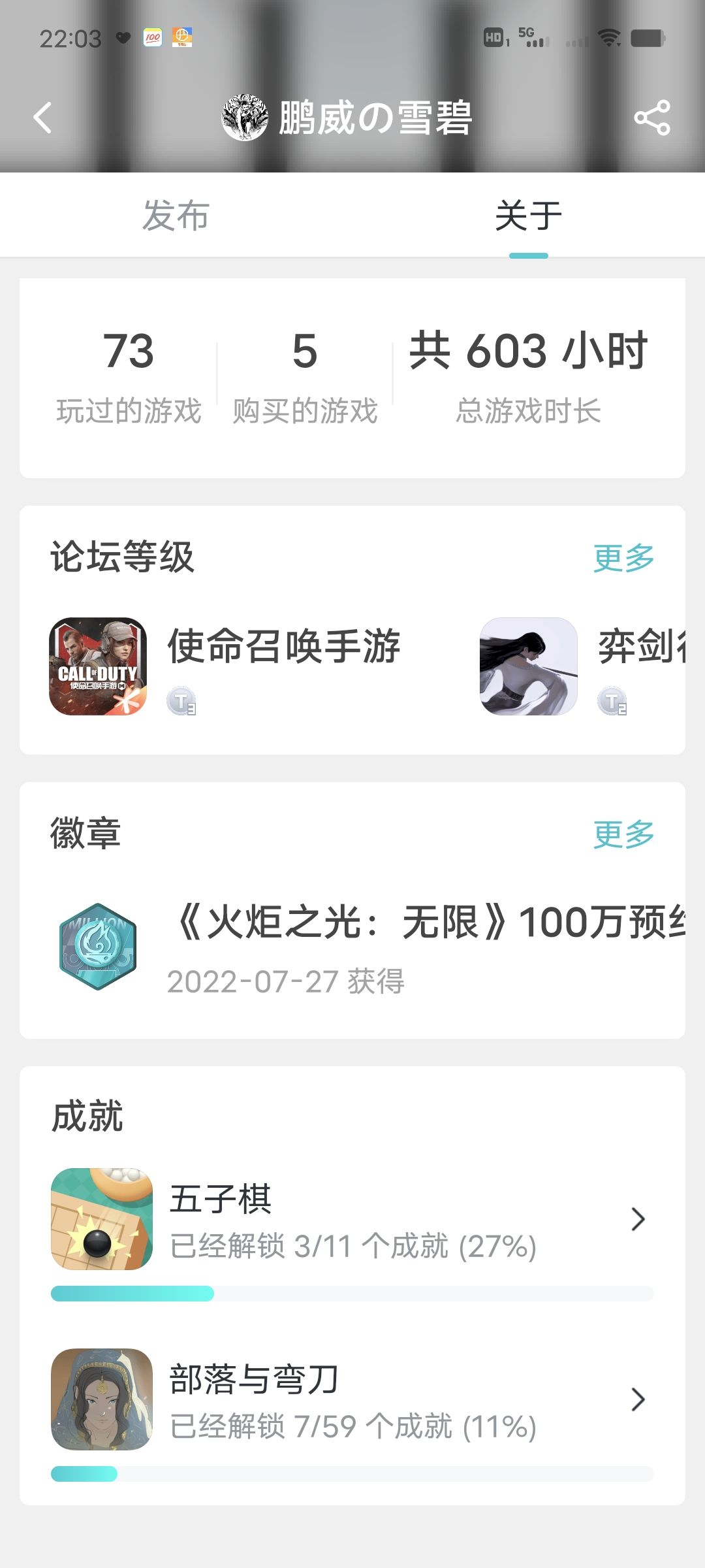 为什么我的成就系统没更新,是tap的事嘛 2