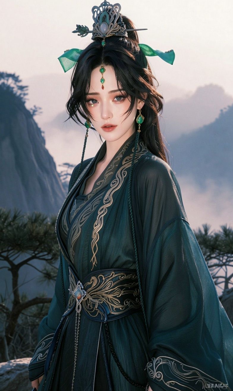 绿色,国风 2