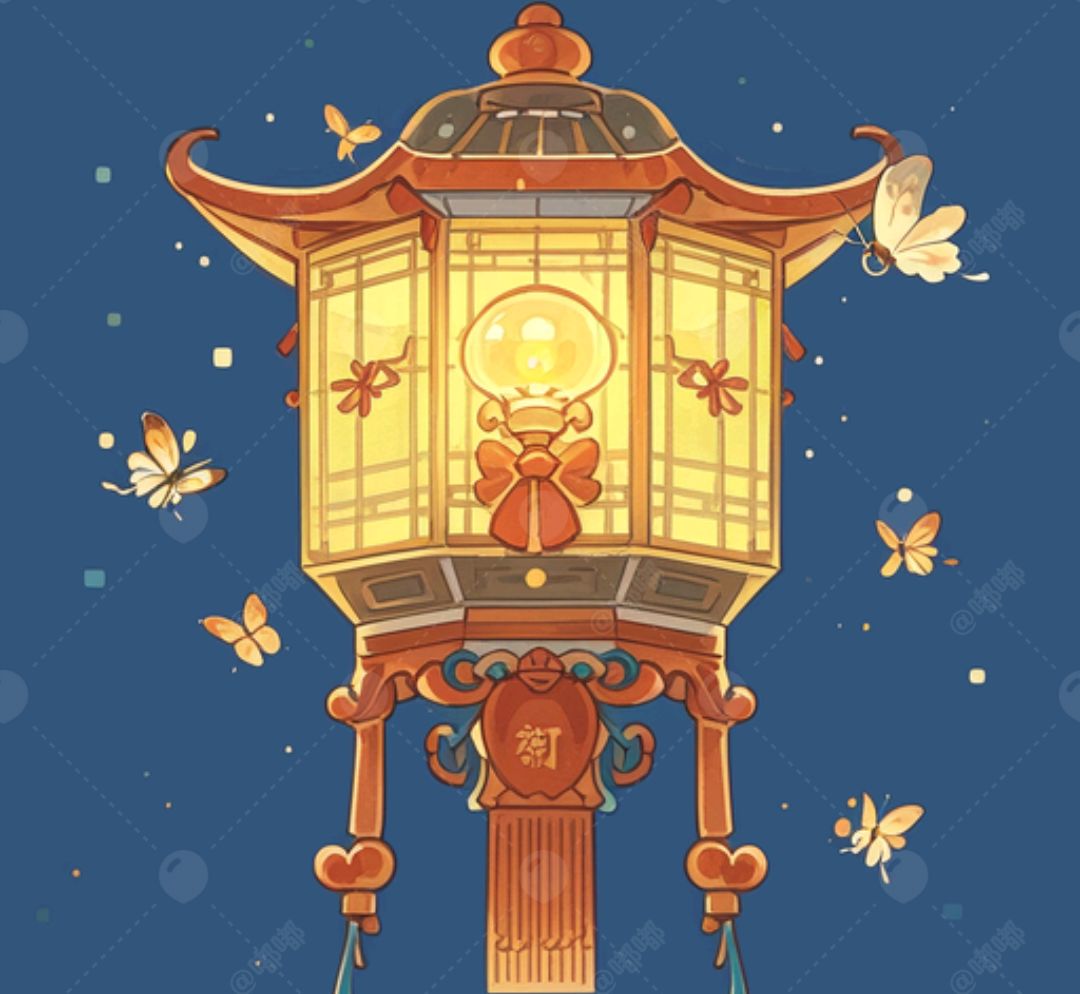 蝴蝶迎福灯 2