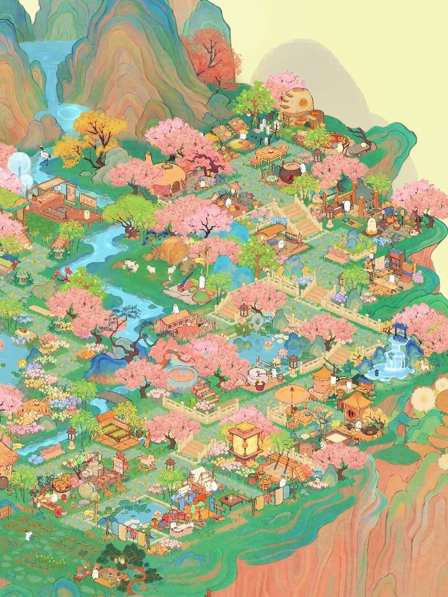 桃源二岛•桃花盛开加配套生产 2