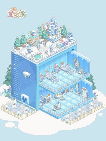 把家园换成冬天雪景