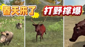 春天来了，万物复苏，又到了动物们四处活动的季节，根本吃不完