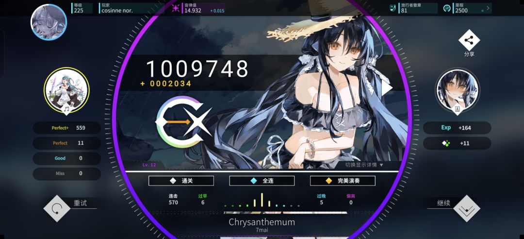 近日冲分记录 10