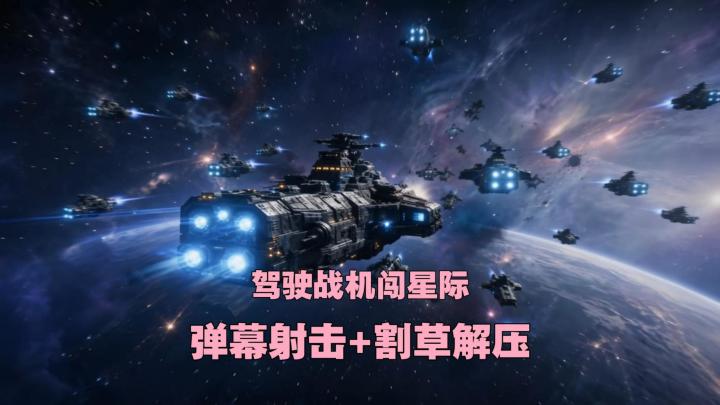 弹幕射击+割草解压,开上你的战舰遨游星际!截图