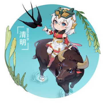 万物生长此时,皆清洁而明净。