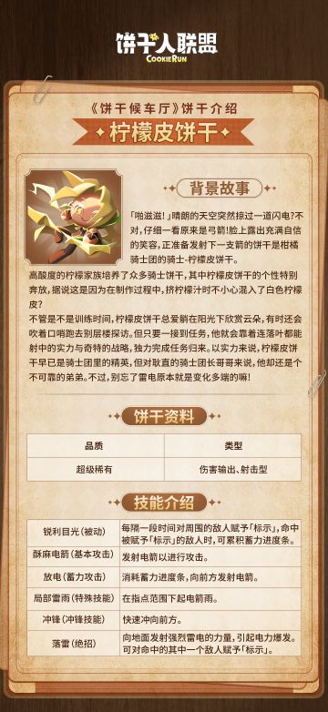 《饼干候车厅》饼干介绍——柠檬皮饼干