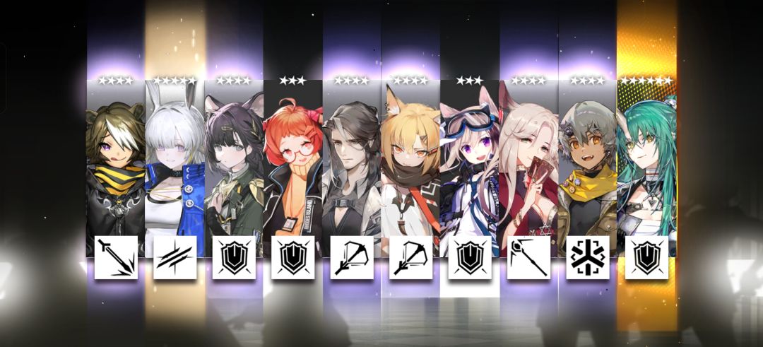 20抽结束战斗 ,我要玩一辈子明日方舟!! 2