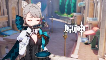 《原神》角色演示-「琳妮特：箱中窥猫」