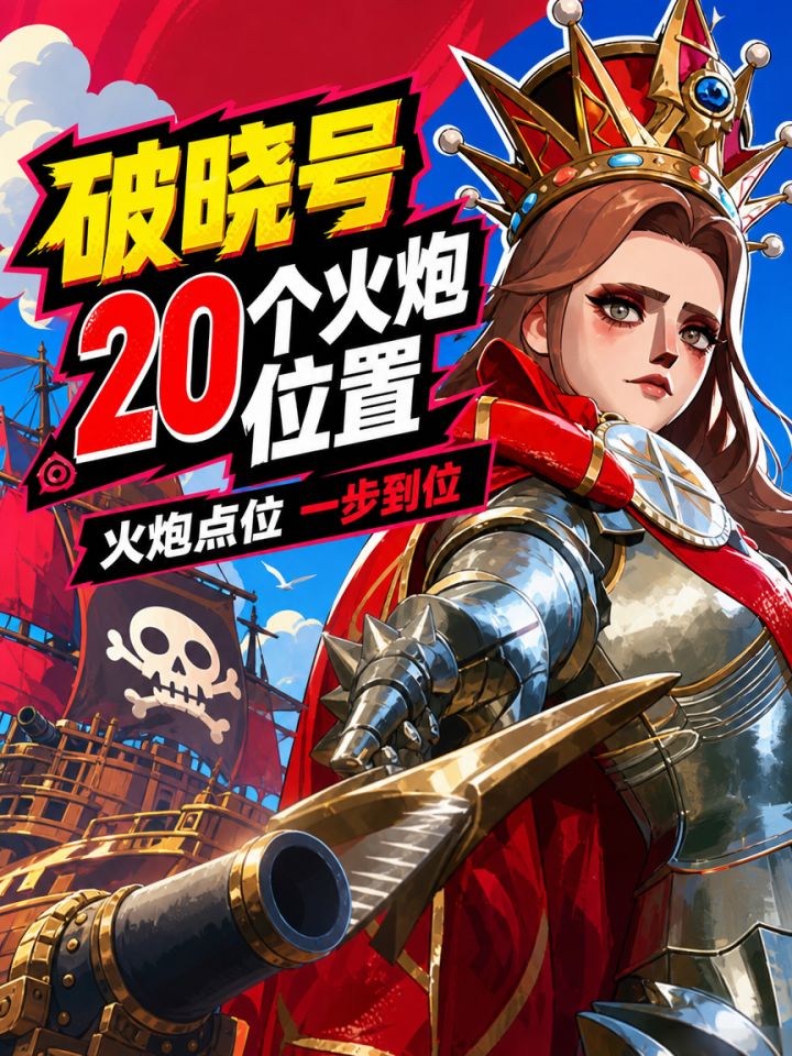 【闹海攻略】遗忘之海-破晓号20个火炮点位攻略截图