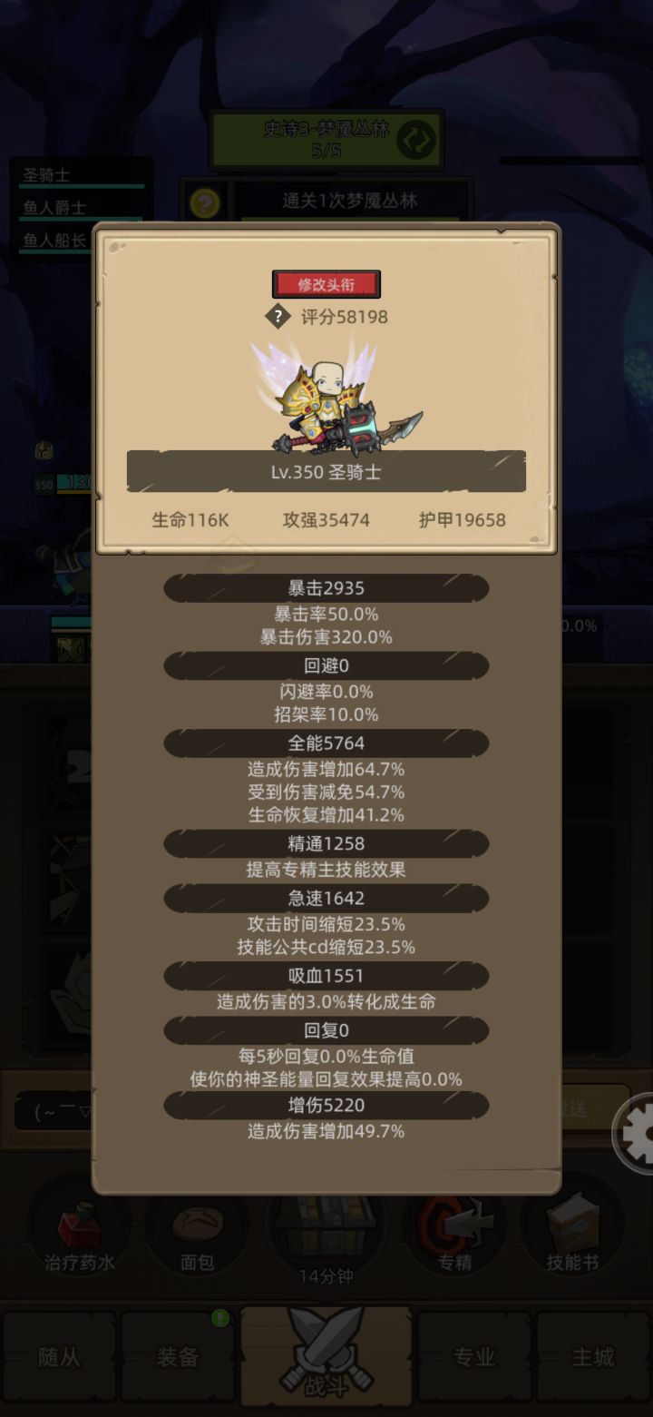 这版本圣骑士从头爽到尾！稳 快！满血挂机截图