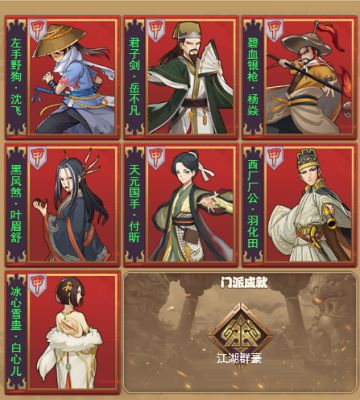 剑侠传奇-群豪备忘录