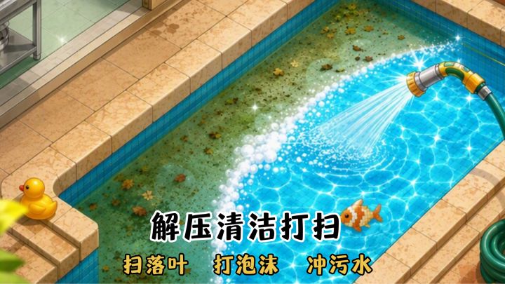 沉浸式清洁!从小院洗到老街!截图