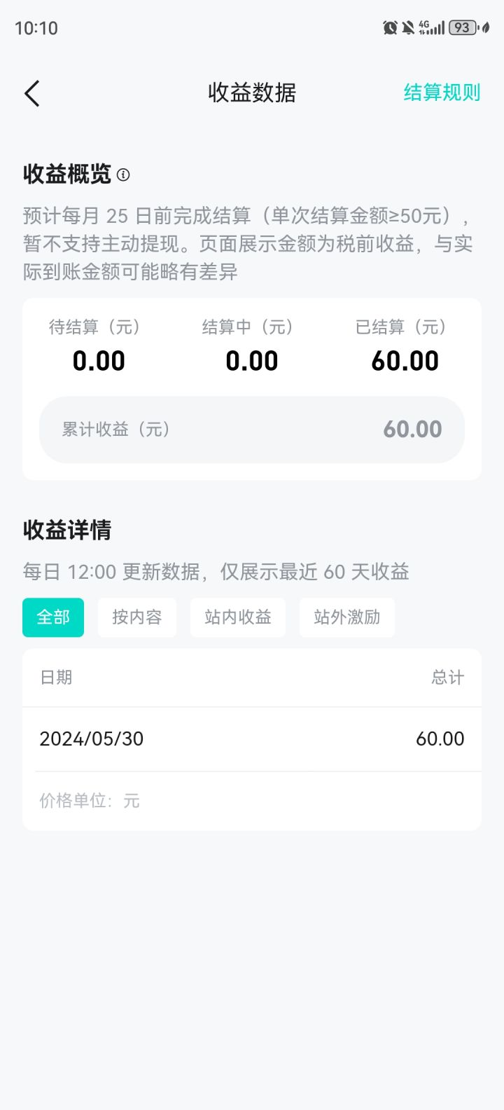 今天才想起来，一看，还真发了截图