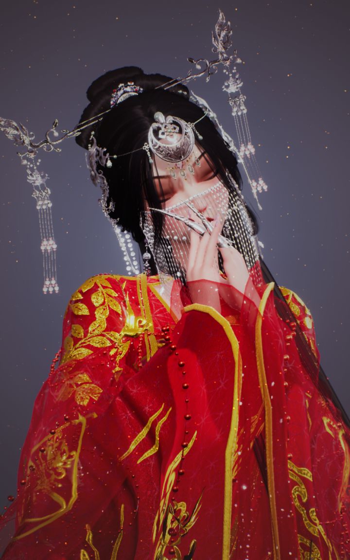 放几张我的美丽老婆截图