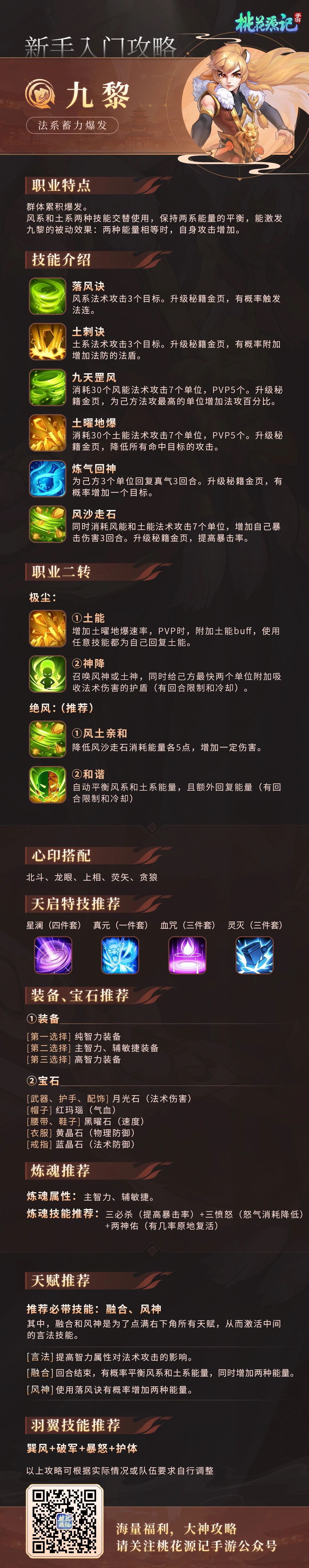 新手入门攻略——九黎 1