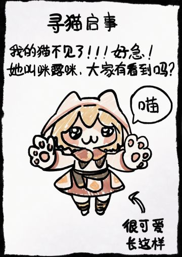 寻猫启事｜我的猫不见了！！！急急急！！！