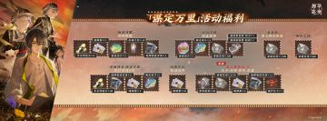 「谋定万里」活动福利概览