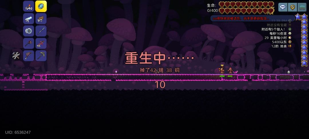 空岛地面,蘑菇草种子和猩红种子不蔓延 1